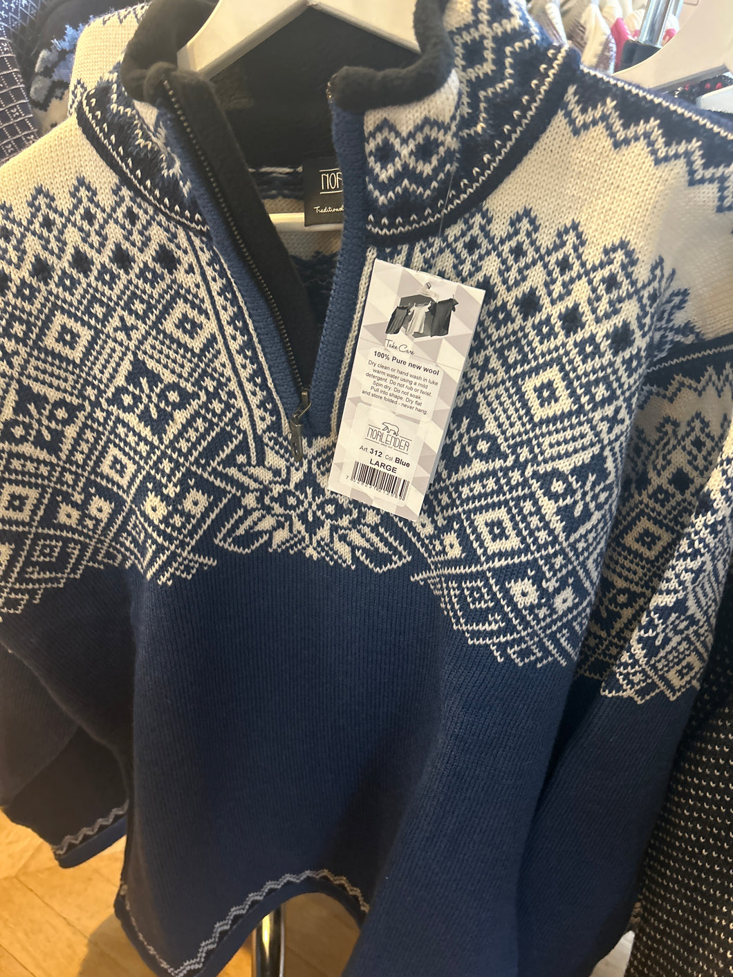 Genser L Nordlender blå