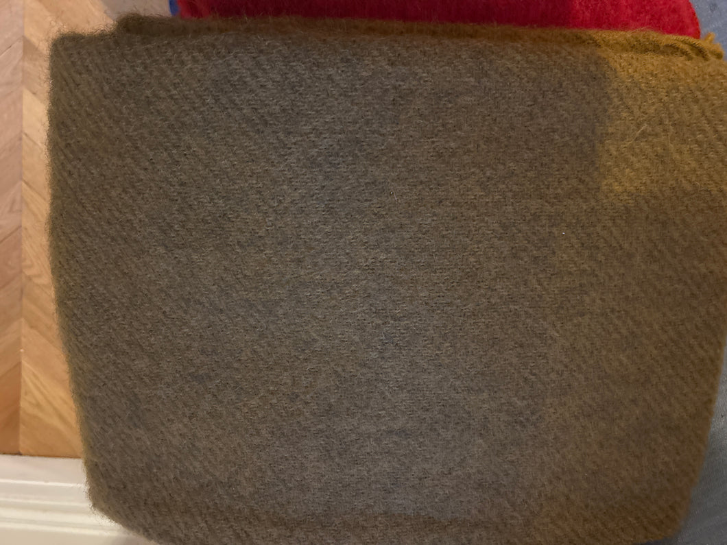 Pledd Klippan Gotland caramel