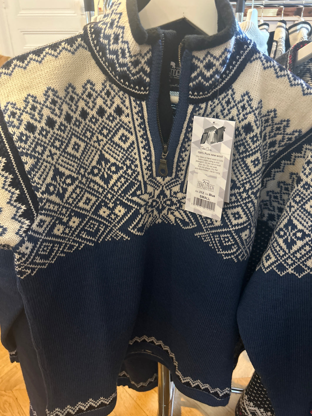 Genser S blå Nordlender