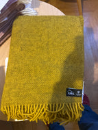 Pledd Klippan Gotland yellow