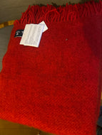 Pledd Klippan Gotland Rød