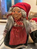 Nissemor med fletter