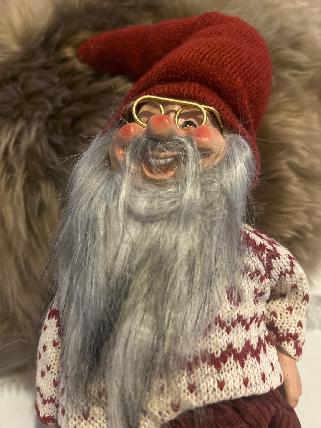 Nissefar med briller