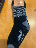 Kosesokk sort høy Marius