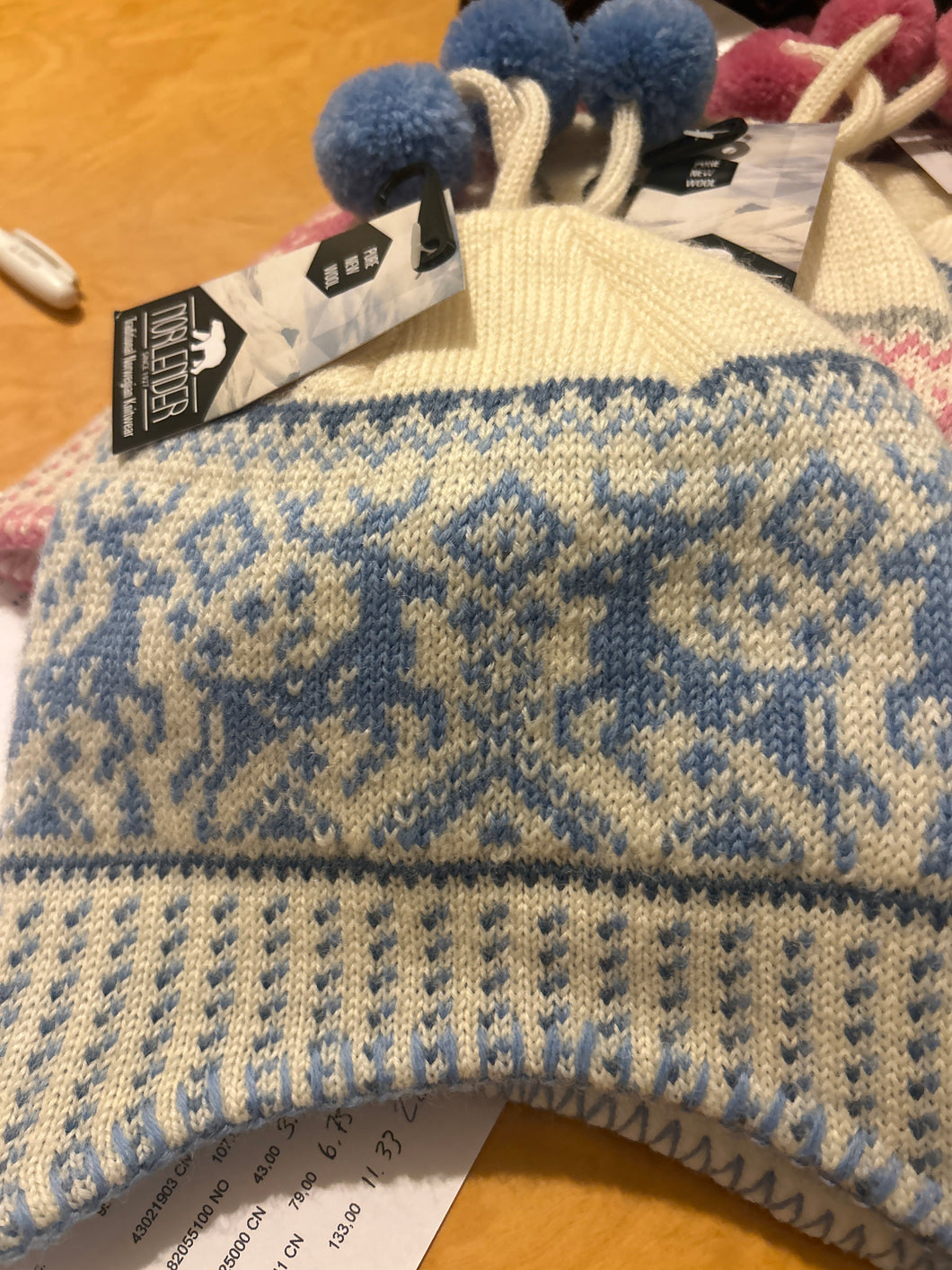 Lue barn blå Nordlender