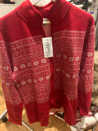 Jakke rød Vrikke XXL