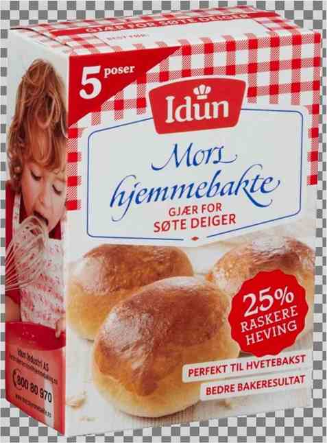 Tørrgjær søte deiger