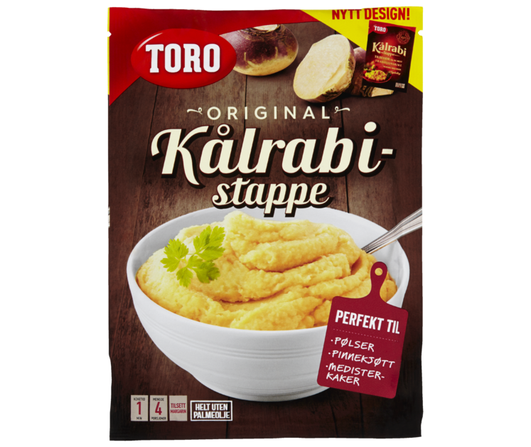 Toro Kålrabistappe - Puré de rutabaga en sachet