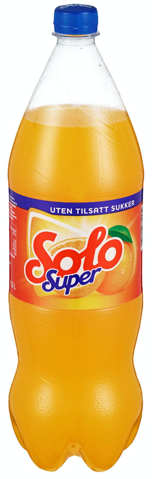Solo Super 0,5  - Boisson sucrée gazeuse à l’orange, sans sucre