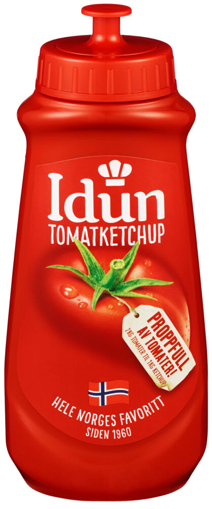 Tomatketchup Idun 530g