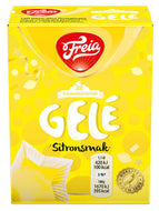 Gele Sitron 125g Freia - Gelée (dessert)