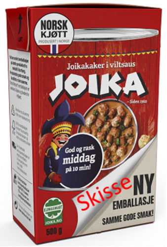 Vilti reinsdyrkaker 500g - Boulettes de renne à la sauce