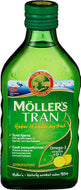 Møllers tran sitron 250ml - Huile de foie de morue aromatisée au citron