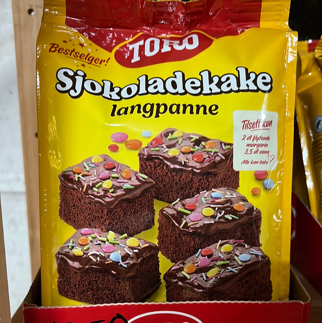 Sjokoladekake langpanne