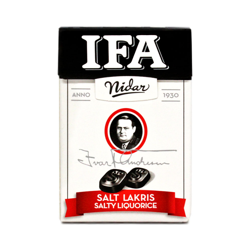 Ifa Salt 34g - Bonbons de réglisse salés