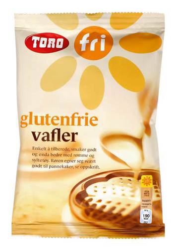 Vafler glutenfri TORO 246g - Pâte à gaufres sans gluten